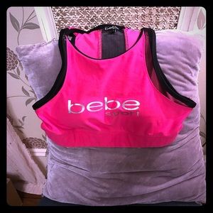 3 for 25 Bebe sports bra size Small. Almost new
